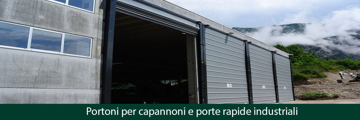 Portoni per capannoni industriali e porte magazzini in vendita Colori capannoni industriali