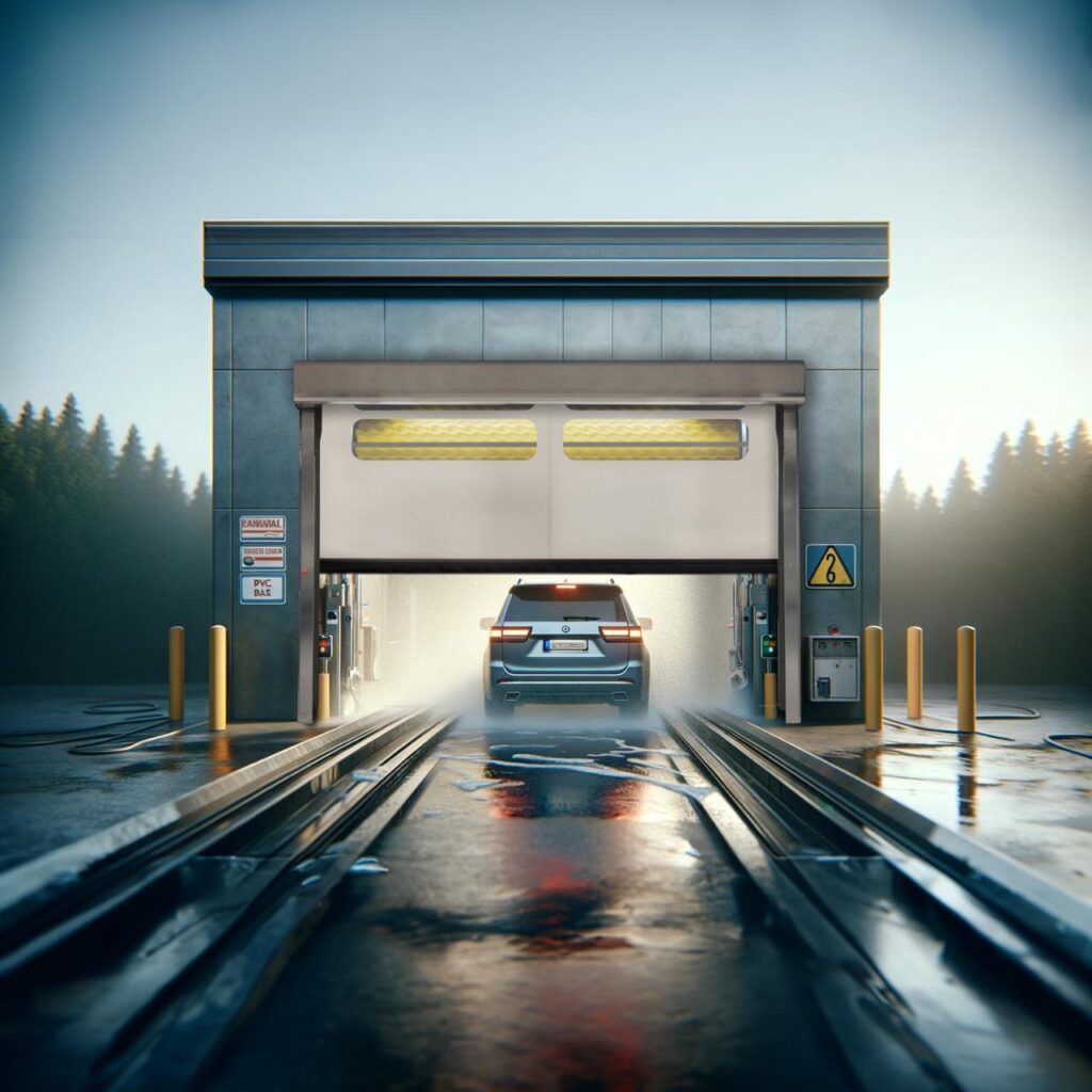 DynaDry - porta rapide per autolavaggi