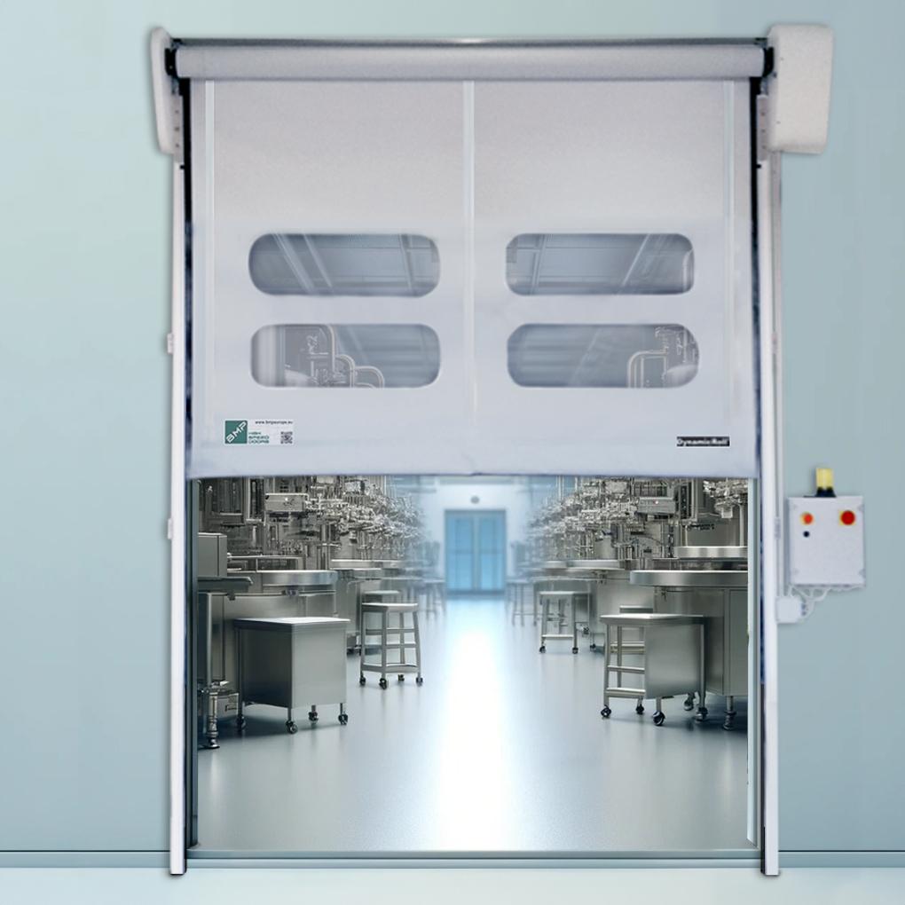DynamicRoll Food PE - porta rapida autoriparante per ambienti alimentari