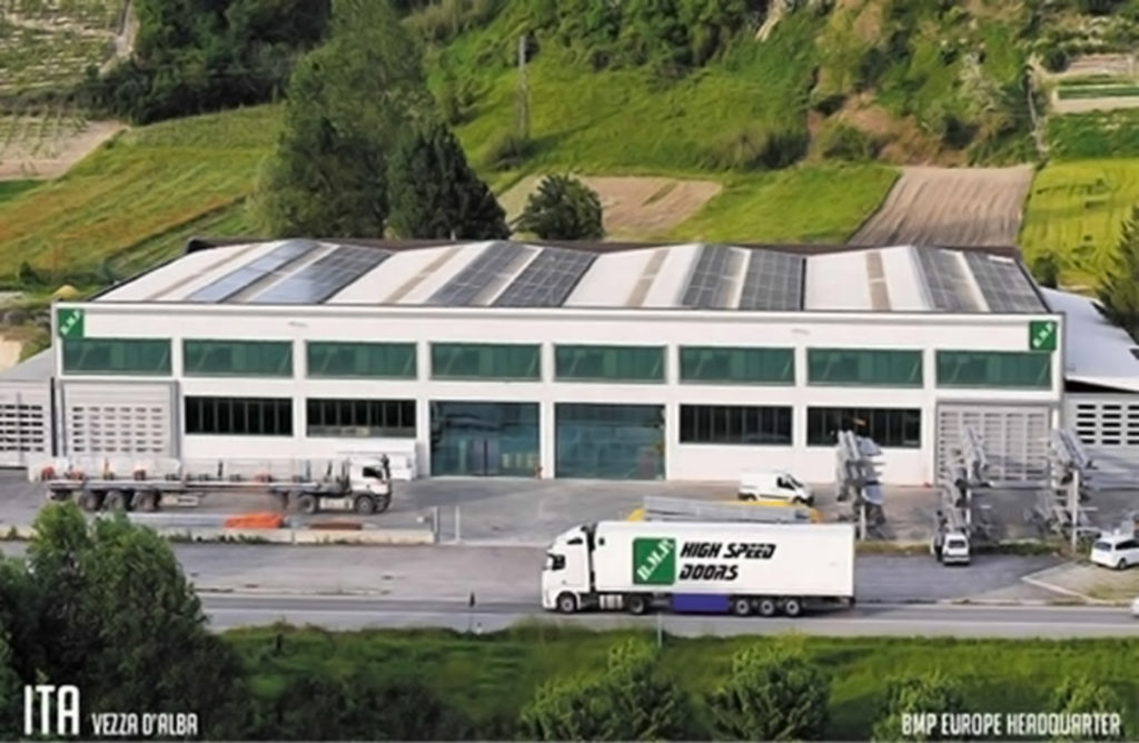 BMP progettazione chiusure industriali porte rapide pvc