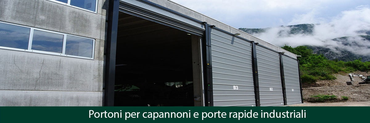 portoni per capannoni